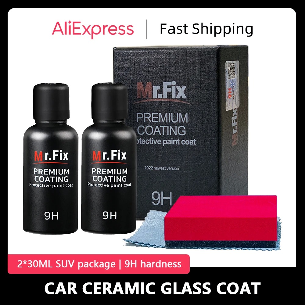 Car Ceramic Coating Kit 9H - Car Ceramic Coat Set 30Ml Kit