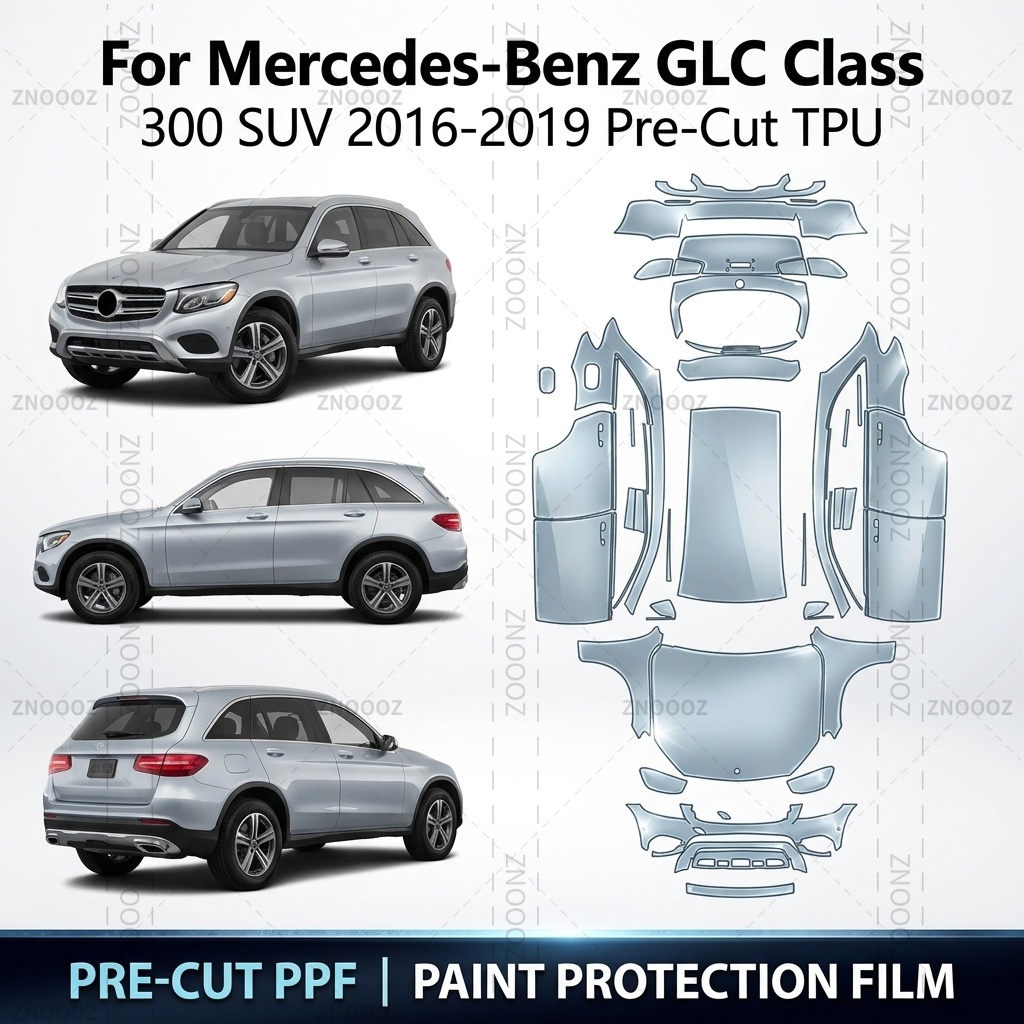 Ppf Film Clear Gloss Tpu - For Mercedes-Benz GLC Class 300 SUV