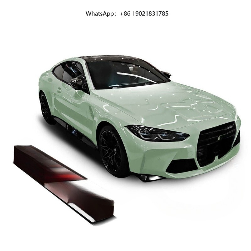 Ppf Film 8Mil Tpu - K013 Gloss Khaki Green 8mil Self-Healing
