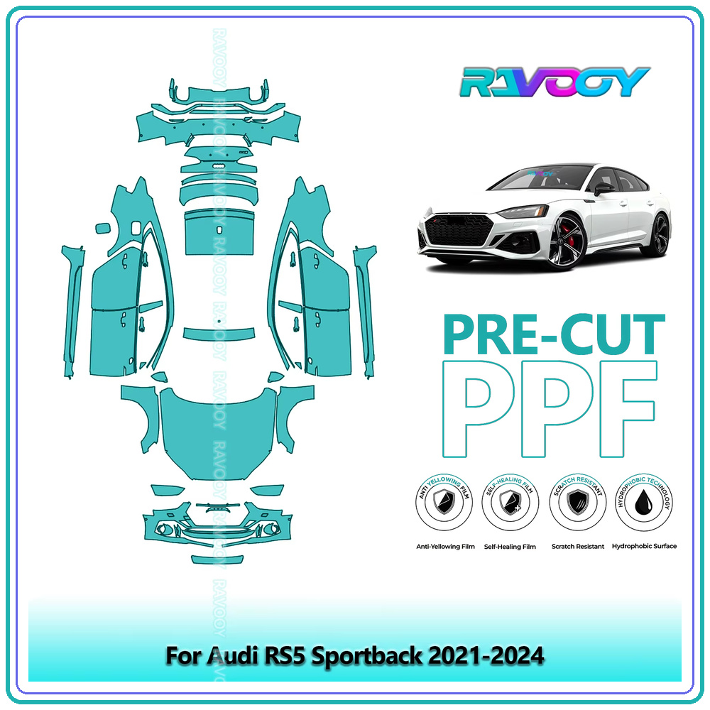 Paint Protection Film Matte - For Audi RS5 Sportback 2021-2024 Full