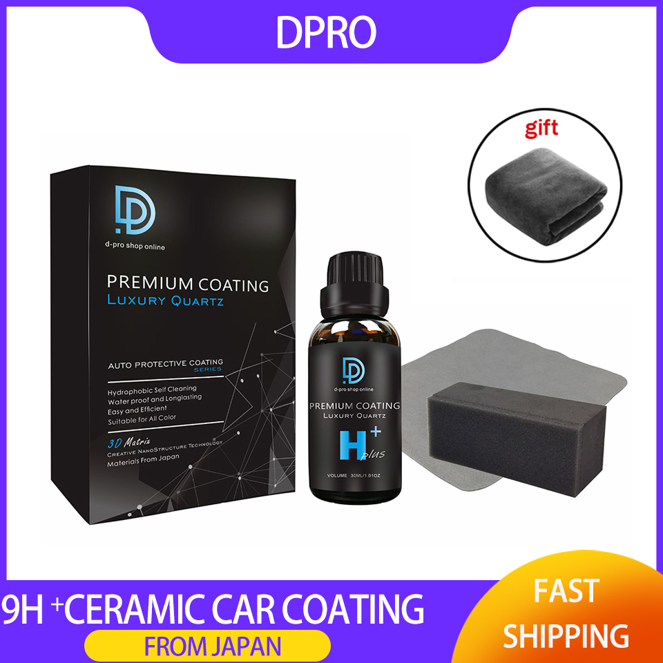 Dpro Ceramic Car Coating 9H Li - đánh giá và giá Car Ceramic Coating Kit 9H