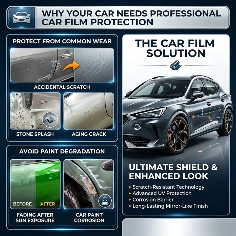 TPU PPF Full Protection Film F - đánh giá và giá Ppf Film Clear Gloss Tpu