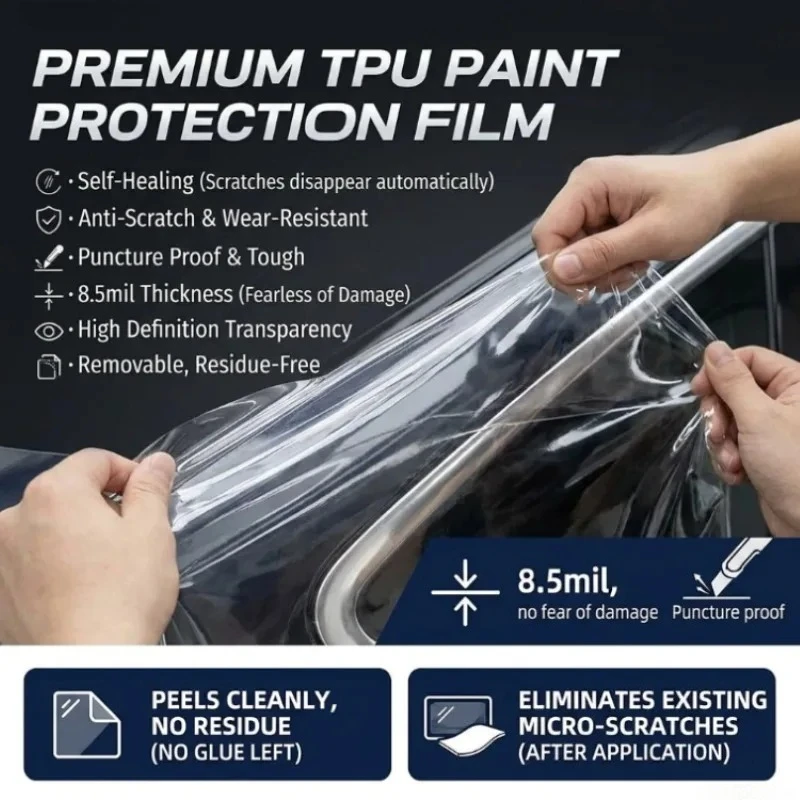 TPU PPF Full Protection Film F - đánh giá và giá Ppf Film Clear Gloss Tpu
