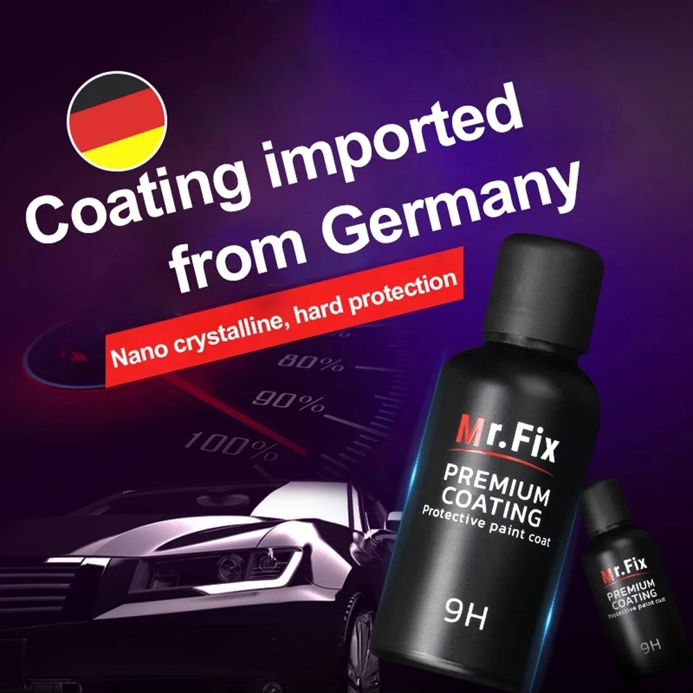 Car Ceramic Coat Set 30Ml Kit  - đánh giá và giá Car Ceramic Coating Kit 9H