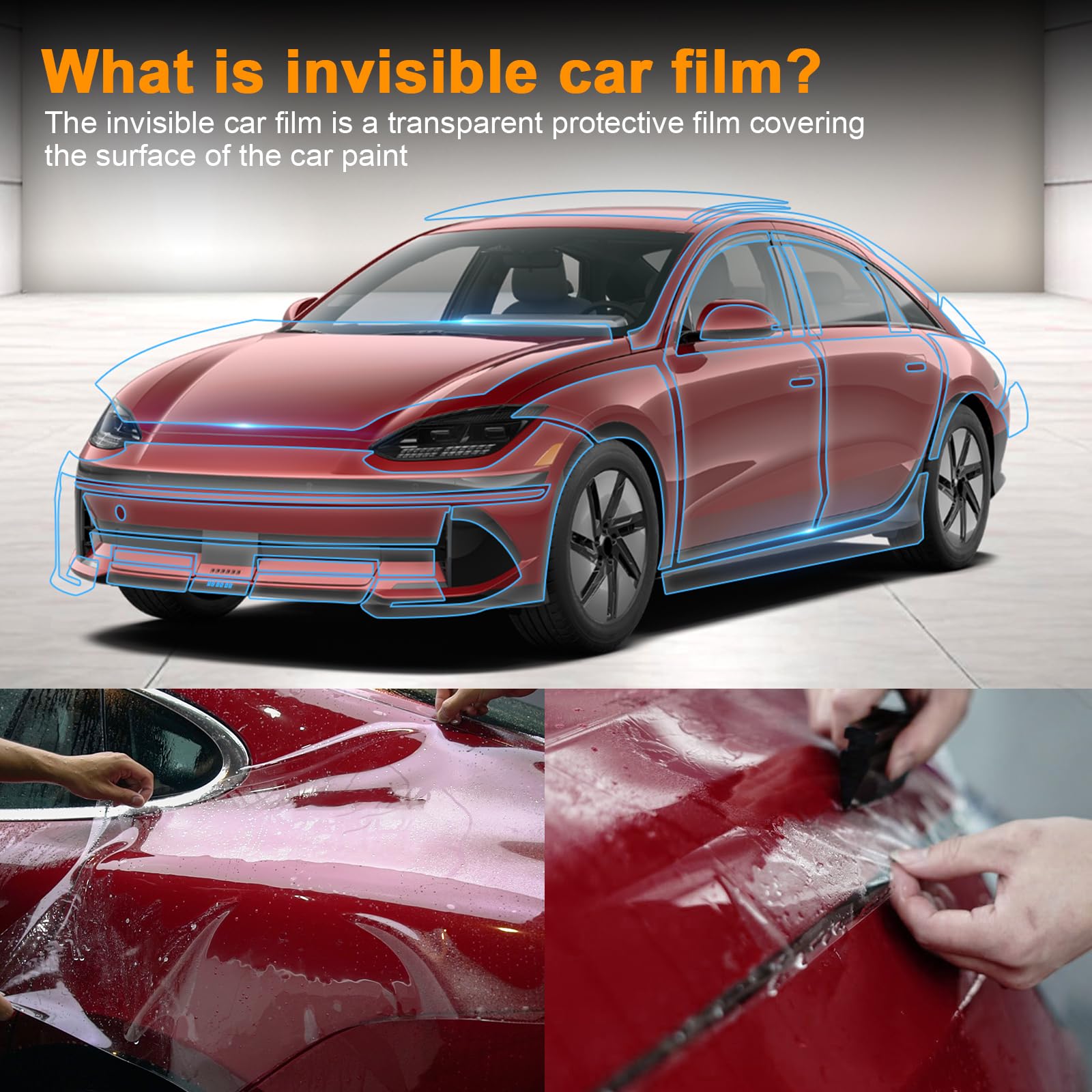 For Hyundai IONIQ 6 2023-2024  - đánh giá và giá Paint Protection Film Matte