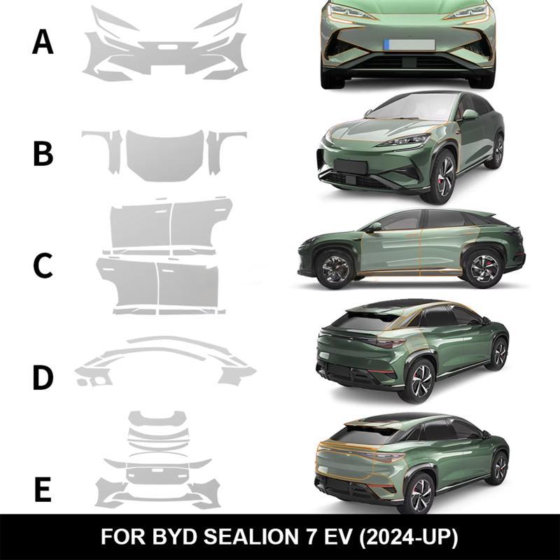 For BYD Sealion 7 EV 2024 2025 - đánh giá và giá Tpu Ppf Self Healing Film