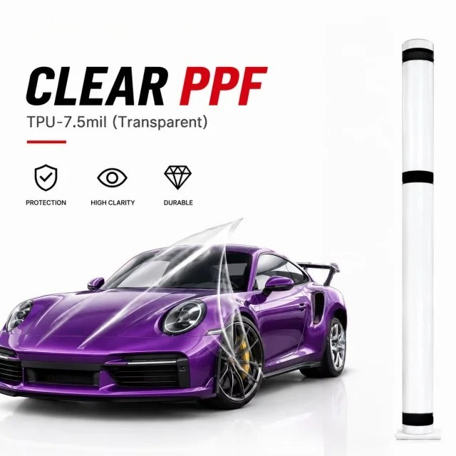 For TPU 7.5mil Black Automotiv - đánh giá và giá Paint Protection Film Roll 1.52X15M