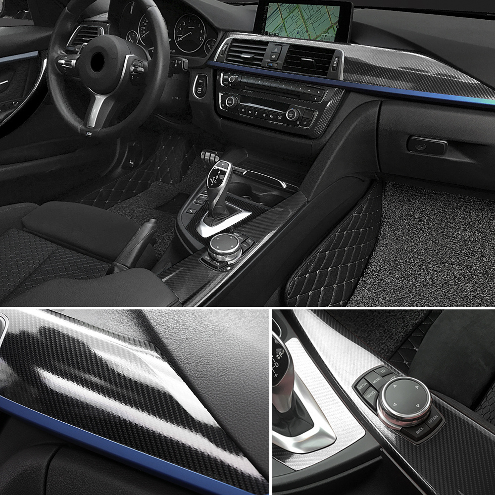 Carbon Fiber Car Body Film Vin - đánh giá và giá Car Wrap Film Matte Black