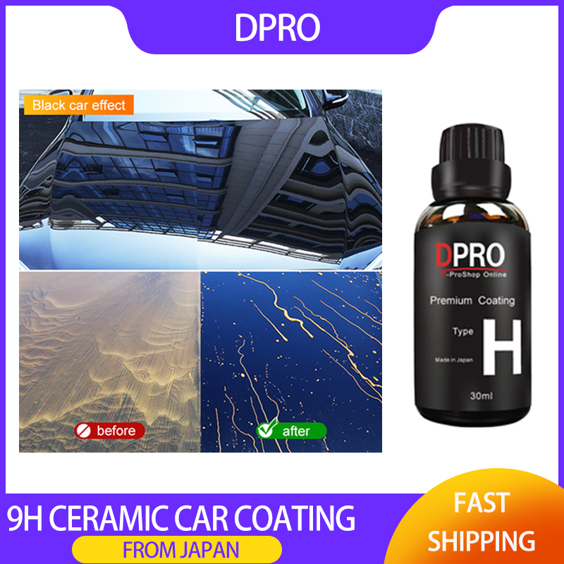 Dpro 9H Gốm Xe Lớp Phủ Chất Lỏ - đánh giá và giá Car Ceramic Coating Kit 9H