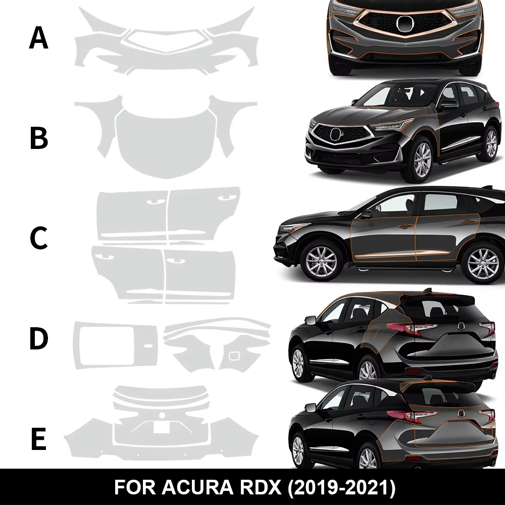 For Acura RDX 2019-2021 TPU Bu - đánh giá và giá Tpu Ppf Self Healing Film
