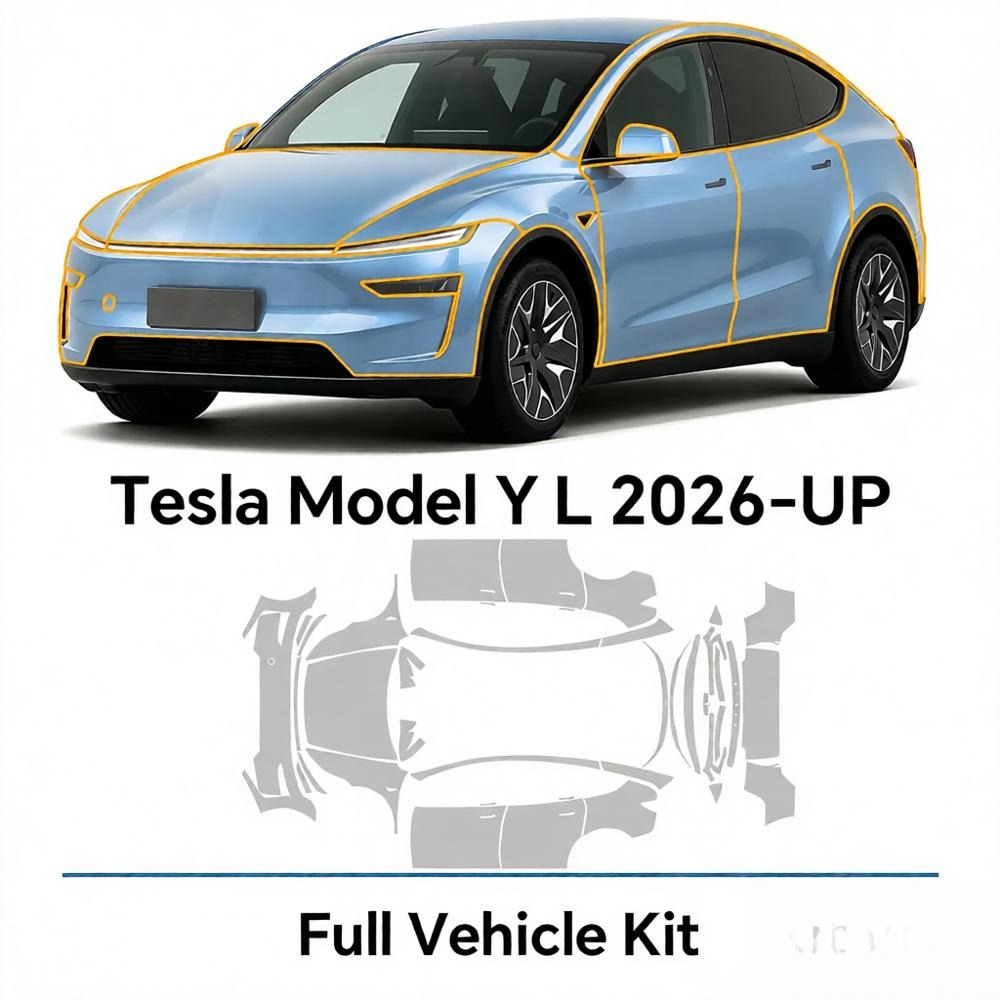 TPU 9.5mil For Tesla Model YL  - đánh giá và giá Paint Protection Film Matte