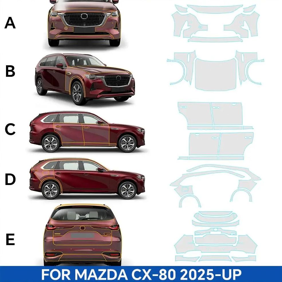 8.5Mil TPU Bumper Hood Paint P - đánh giá và giá Car Paint Protection Film Kit Pre Cut