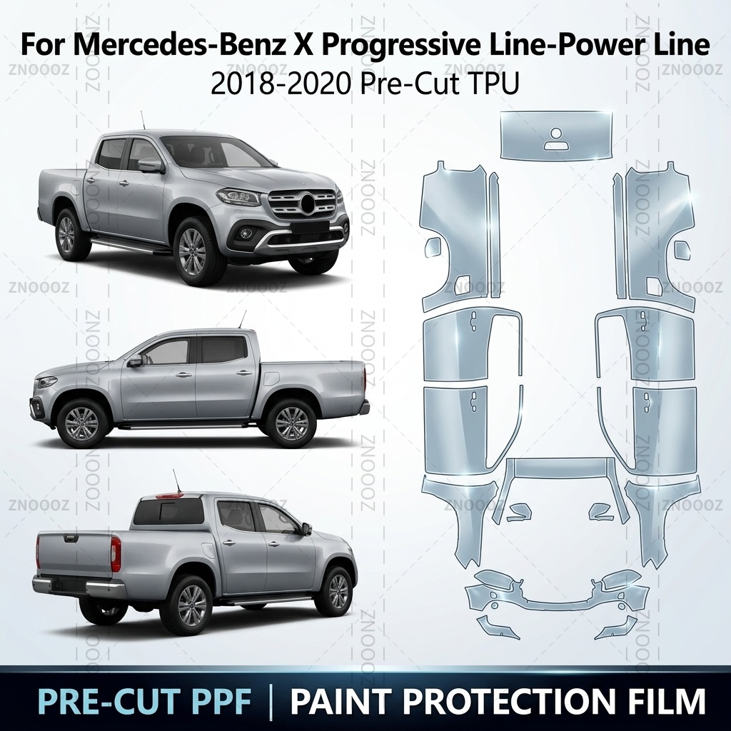 For Mercedes-Benz X Progressiv - đánh giá và giá Ppf Film Clear Gloss Tpu