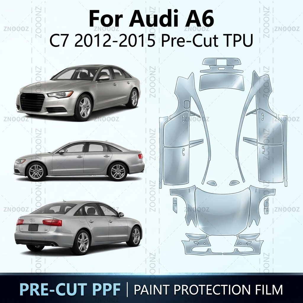 For Audi A6 (C7) 2012-2015 Pre - đánh giá và giá Ppf Film Clear Gloss Tpu