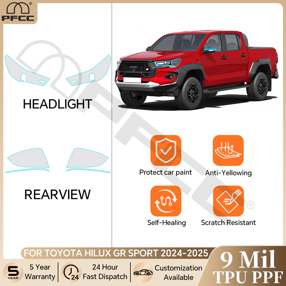 Pre-cut Clear PPF For Toyota H - đánh giá và giá Car Paint Protection Film Kit Pre Cut