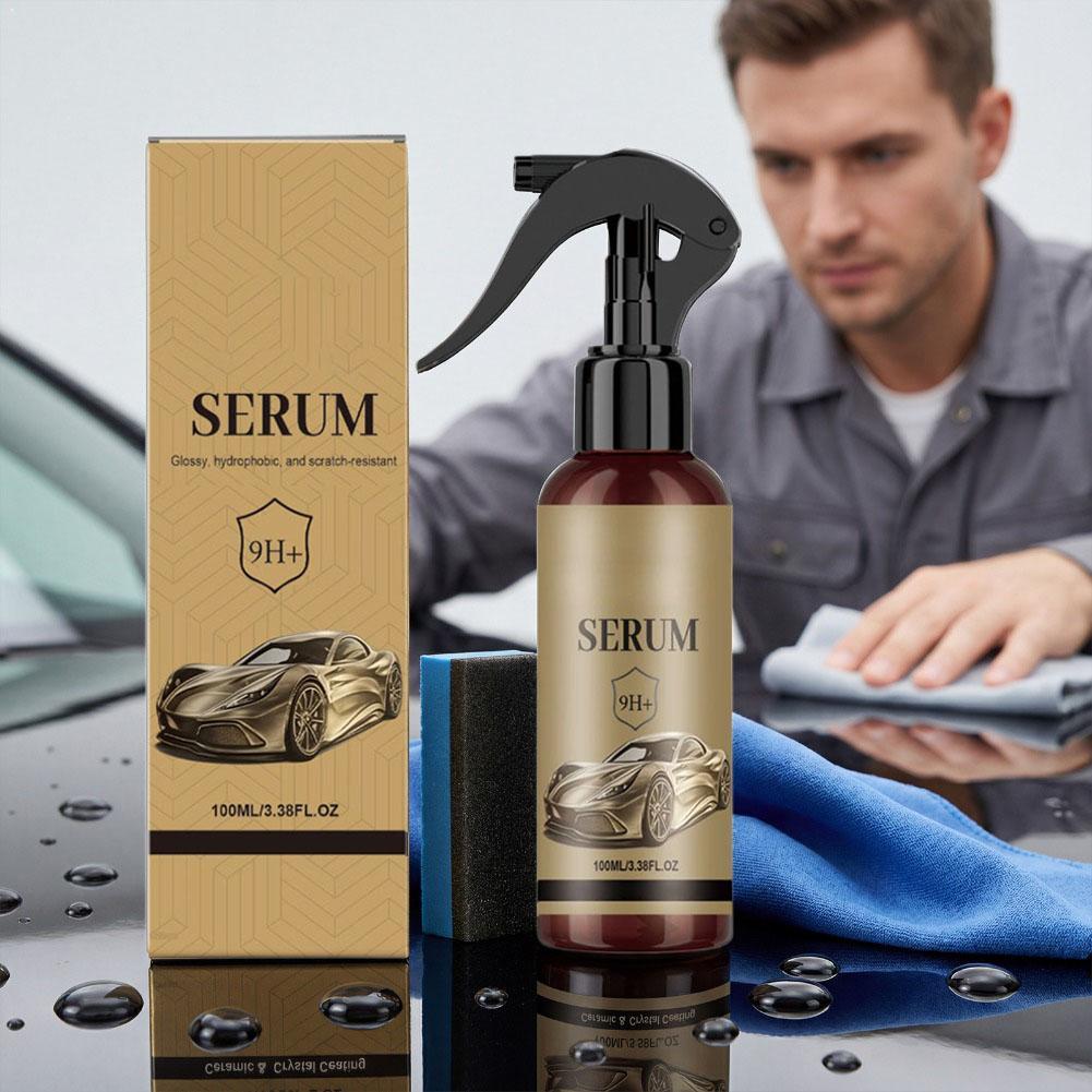 100ml 9H+ Car Ceramic Coating  - đánh giá và giá Car Ceramic Coating Kit 9H