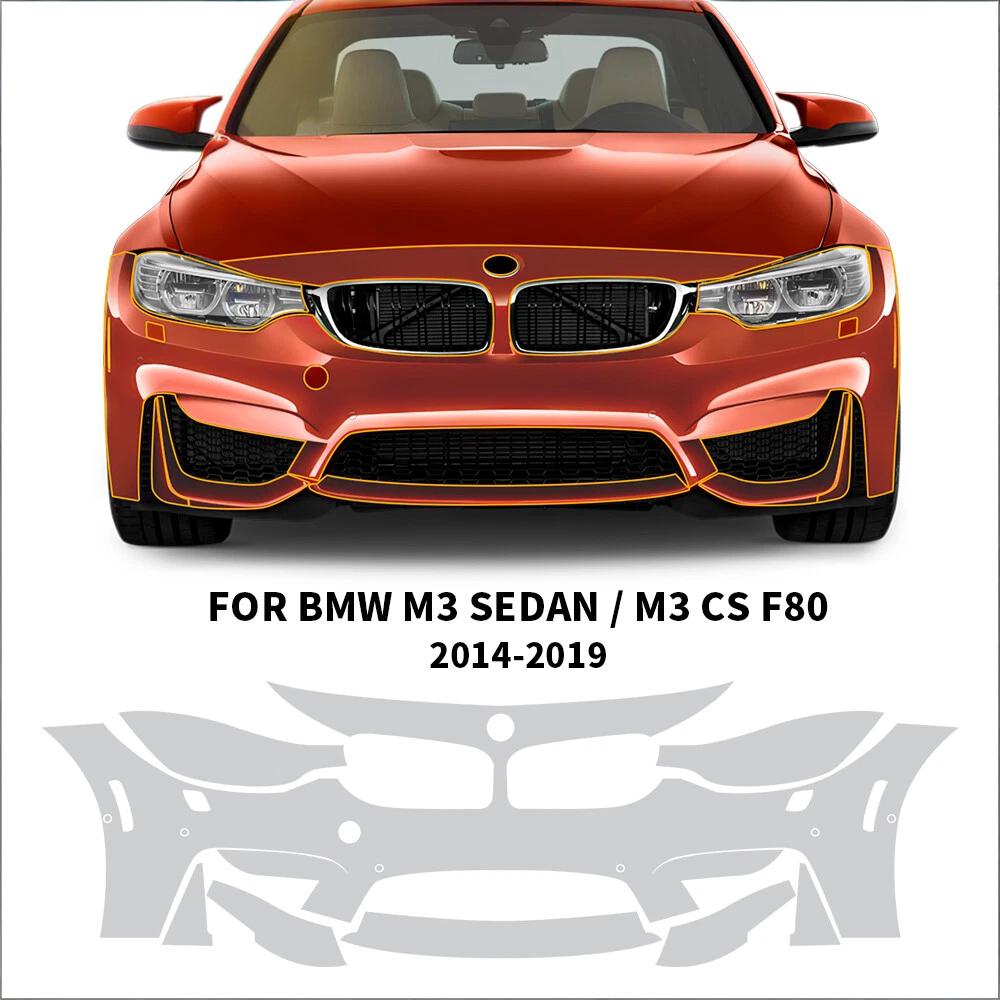 For BMW M3 Sedan CS F80 2014-2 - đánh giá và giá Tpu Ppf Self Healing Film