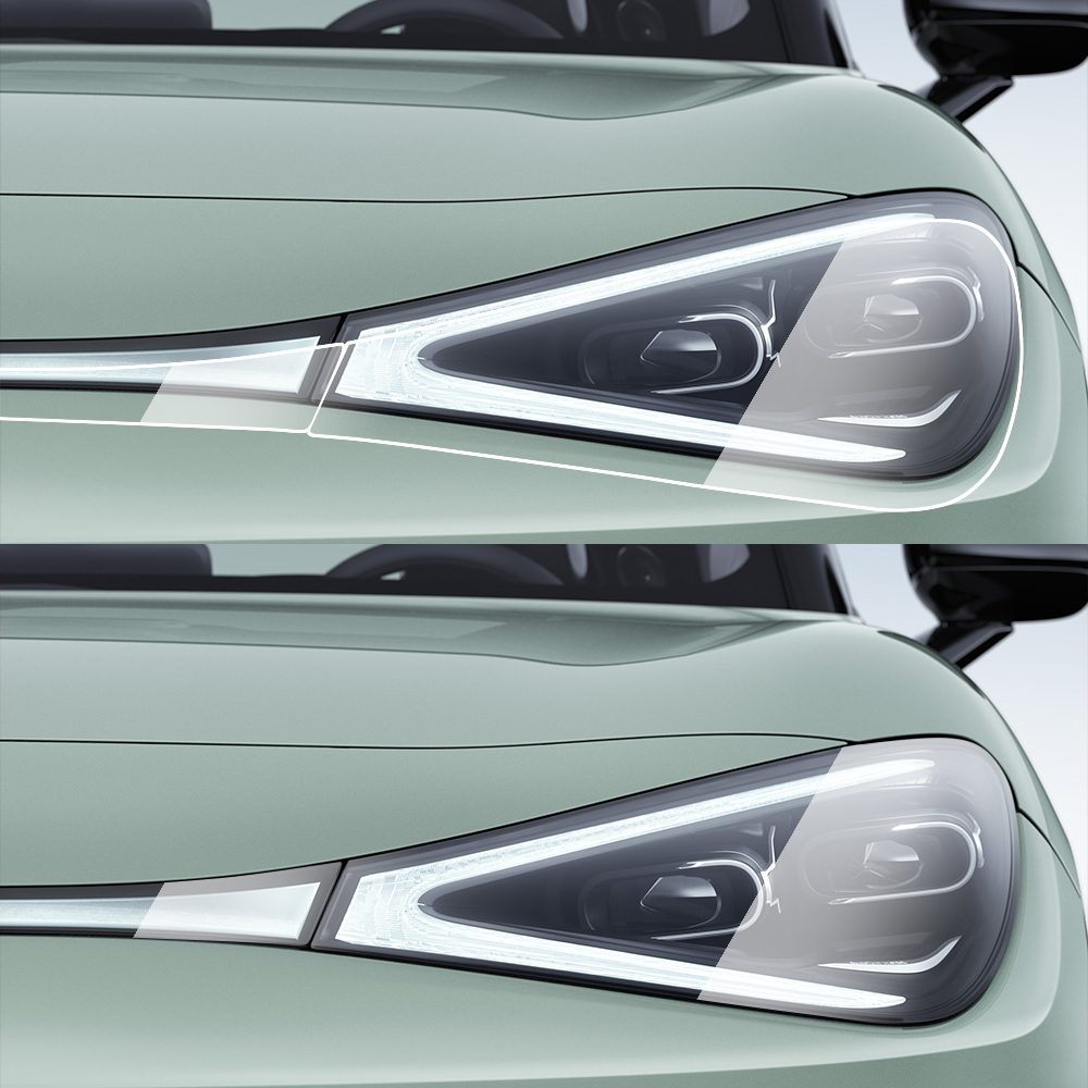 TPU PPF Car Headlight Protecti - đánh giá và giá Car Wrap Film Matte Black