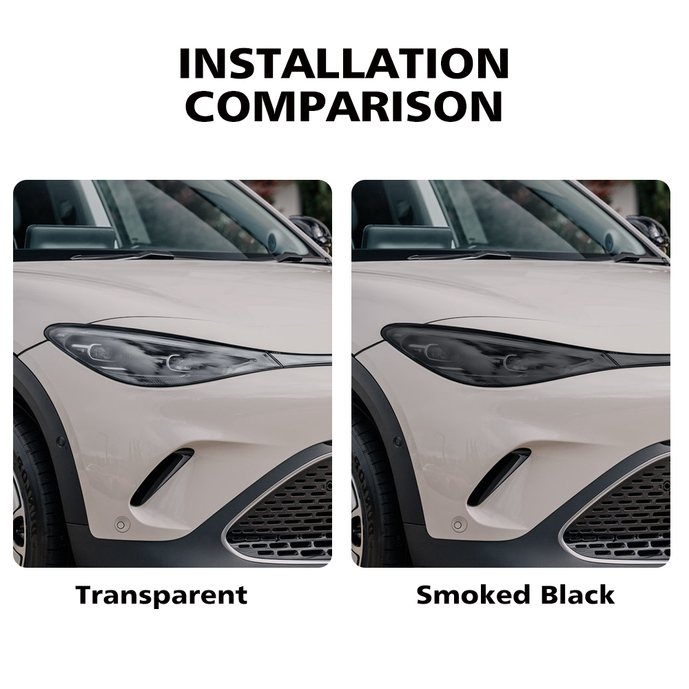 TPU PPF Car Headlight Protecti - đánh giá và giá Car Wrap Film Matte Black