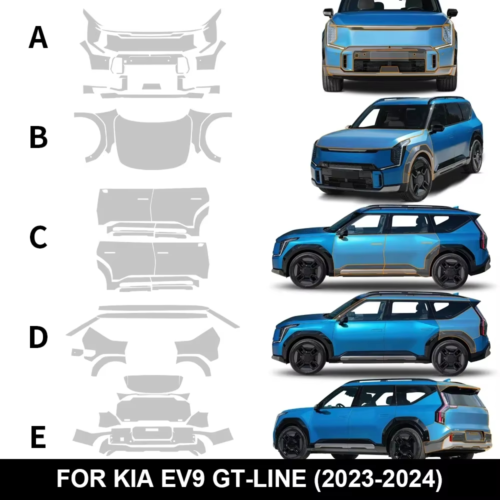 8.5Mil TPU Bumper Paint Protec - đánh giá và giá Car Paint Protection Film Kit Pre Cut