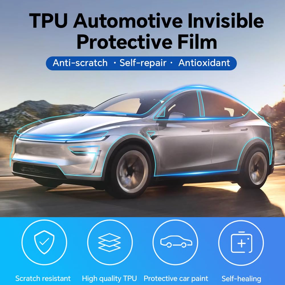 9Mil Pre-cut PPF For Tesla Mod - đánh giá và giá Paint Protection Film Matte