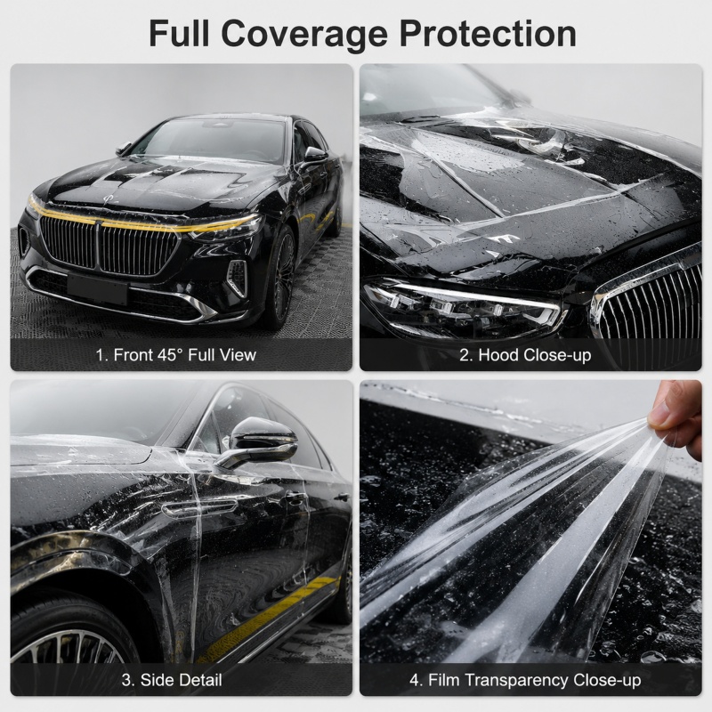 Màng dán xe TPU trong suốt, độ - đánh giá và giá Tpu Ppf Self Healing Film