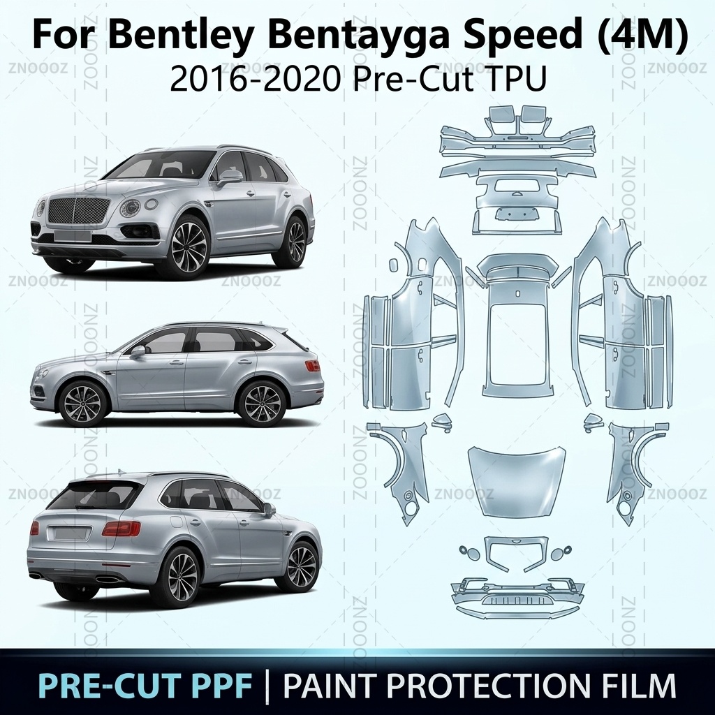 For Bentley Bentayga Speed (4M - đánh giá và giá Ppf Film Clear Gloss Tpu
